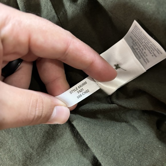 J Crew NX-631 M65 Military/Mechanic Field Jacket Men's XL Hooded Olive Green - Picture 7 of 8